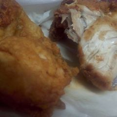 A picture of Fried chicken,.