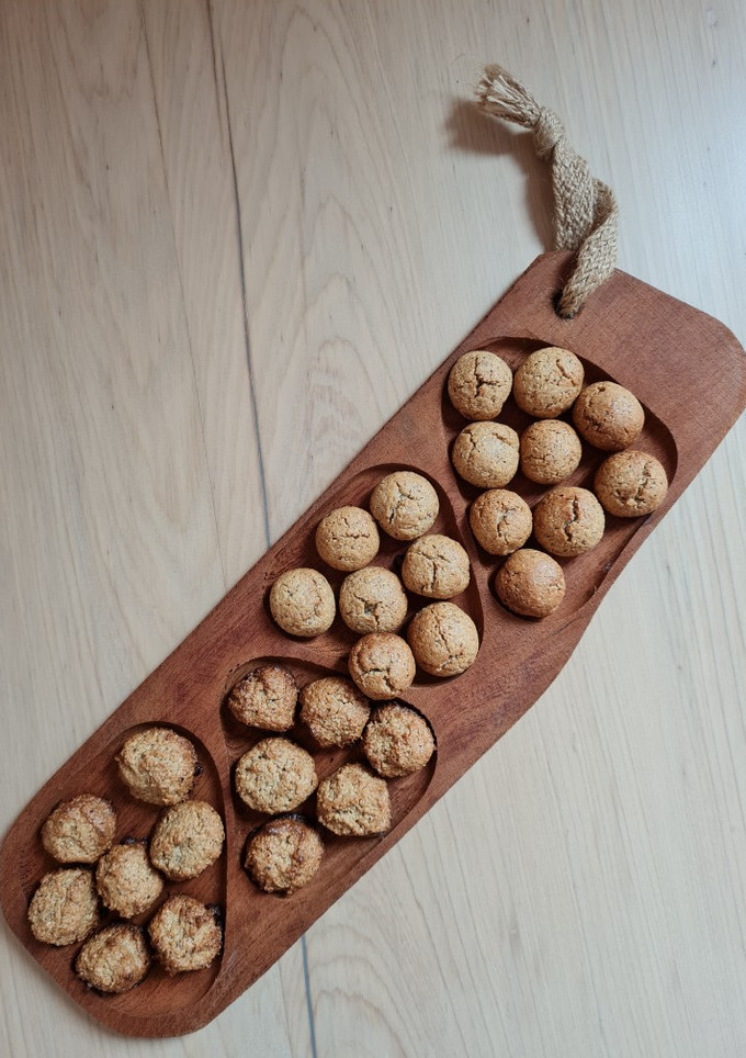 Una foto de Galletas con harina de castañas de cajú/anacardo/marañón