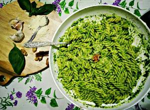 Hình của món Mỳ Ý sốt Pesto (Pasta Pesto).