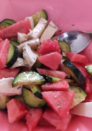 Foto di 42 🧑🏻‍🍳Insalata d'anguria