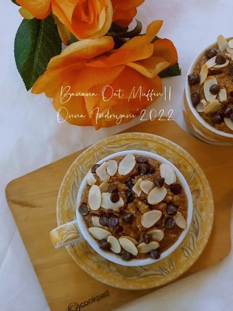 Cara Mudah Membikin Resep  Banana Oat Muffin yang Bisa Manjain Lidah, Lezat