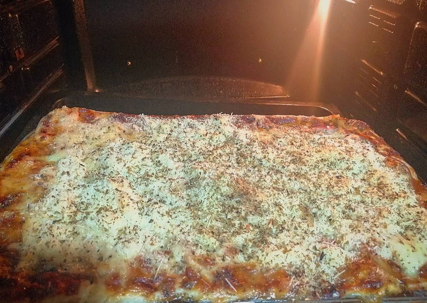 Lasaña boloñesa