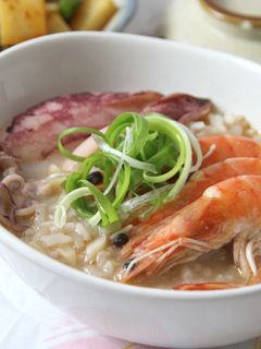 海鮮豆漿粥by戀戀家 的食譜成品照片