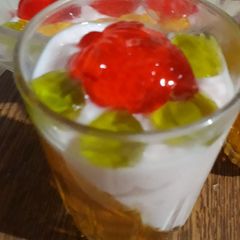 A picture of Multi colourdesert.