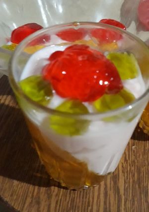 A picture of Multi colourdesert.
