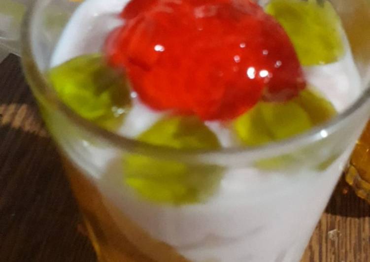 Recipe of Quick Multi colourdesert