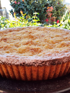 Una foto de Tarta de manzana con crumble