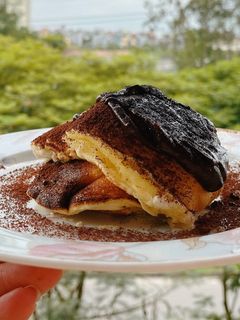 Hình của món Pancake 20’ cho bữa xế chiều.