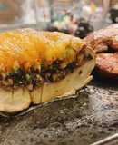 ❤️青醬焗烤波特貝勒蘑菇❤️手剁青醬做法