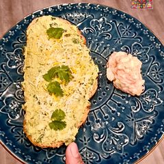 A picture of Avocado Cheese Sandwich Spread.