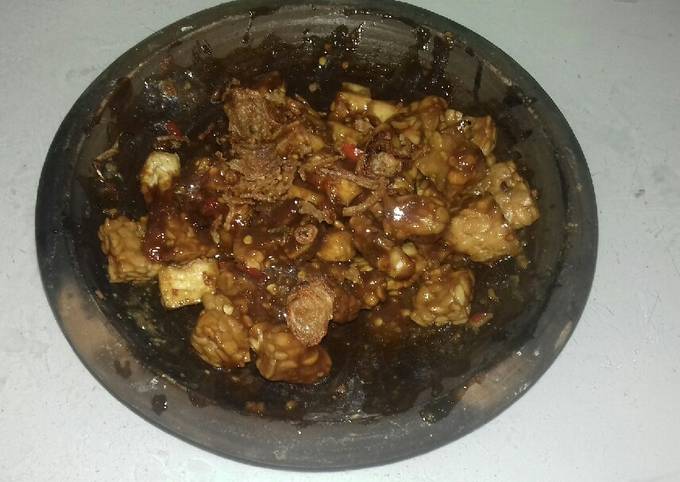 Resep: Tahu Tempe Bumbu Petis Wajib Dicoba