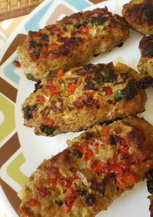 A picture of Chicken Kebabs.