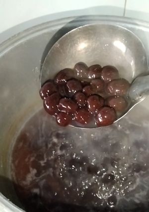 Hình của món Trân châu cacao.