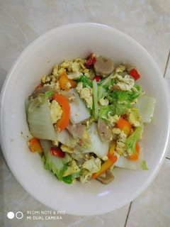 Foto resep Tumis Sawi putih Baso