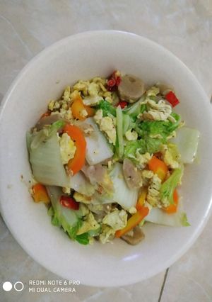 Foto resep Tumis Sawi putih Baso