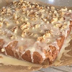 A picture of Carrot & Walnut Cake with an Orange Glaze (Plant-Based).