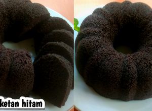 Foto resep Bolu kukus ketan hitam lembut empuk mantull anti gagal