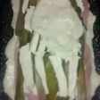 Pencas de acelga con jamón, queso y salsa blanca