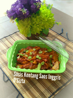 Foto resep Sosis Kentang Saos Inggris