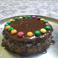 A picture of Raagi banana cake.
