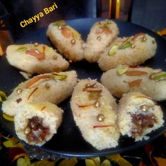 A picture of Dates Dryfruits Kalakand rolls.