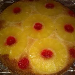 A picture of Pineapple upside down cake.