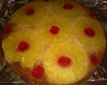 The New Way Making Recipe Pineapple upside down cake Home Style