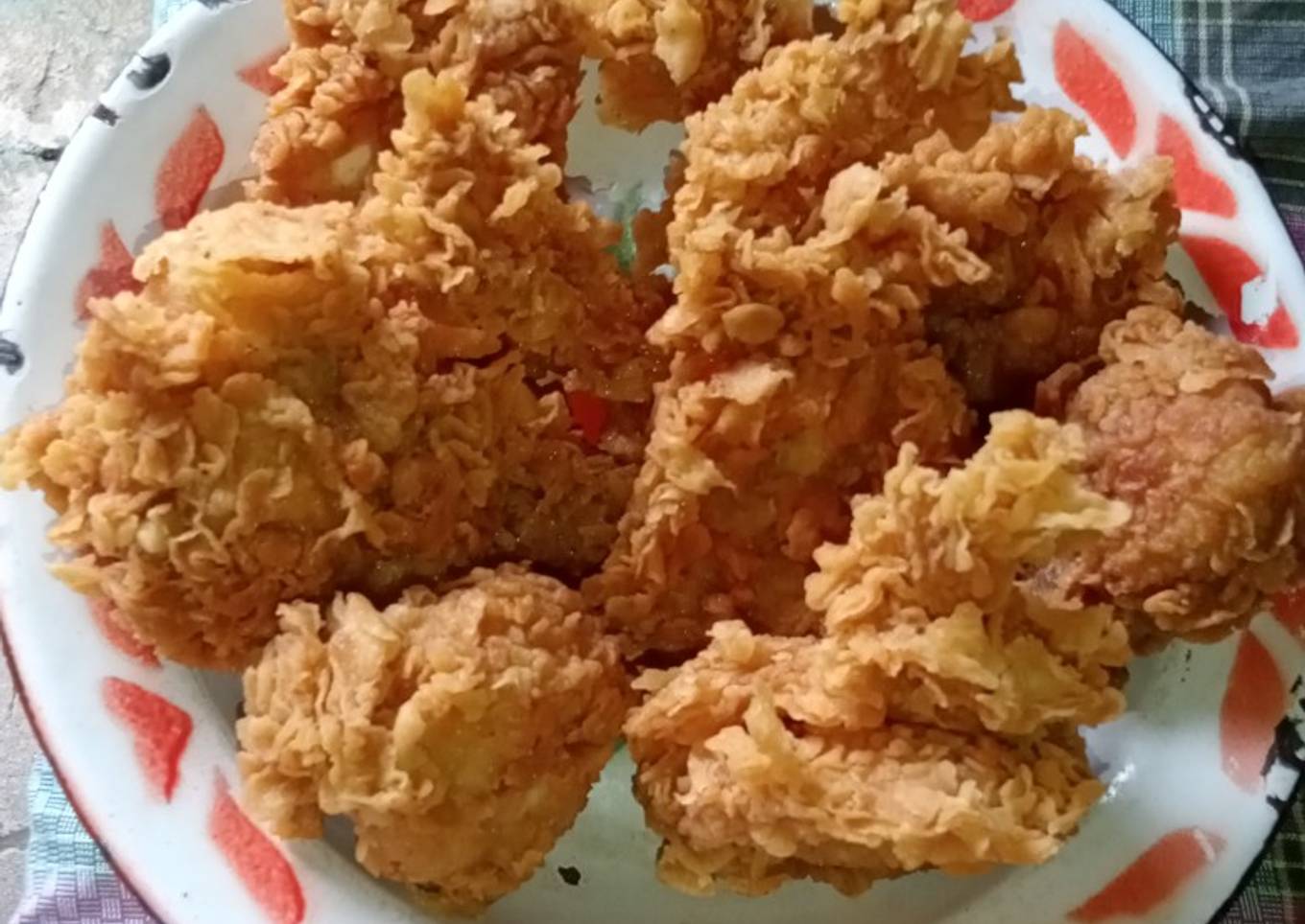 Ayam goreng tepung krispi