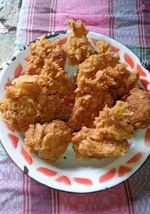 Foto resep Ayam goreng tepung krispi