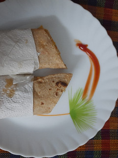 A picture of Paneer Roll.