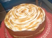 Una foto de merengue de café