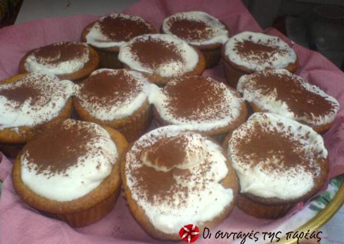 κύρια φωτογραφία συνταγής Tiramisu muffins