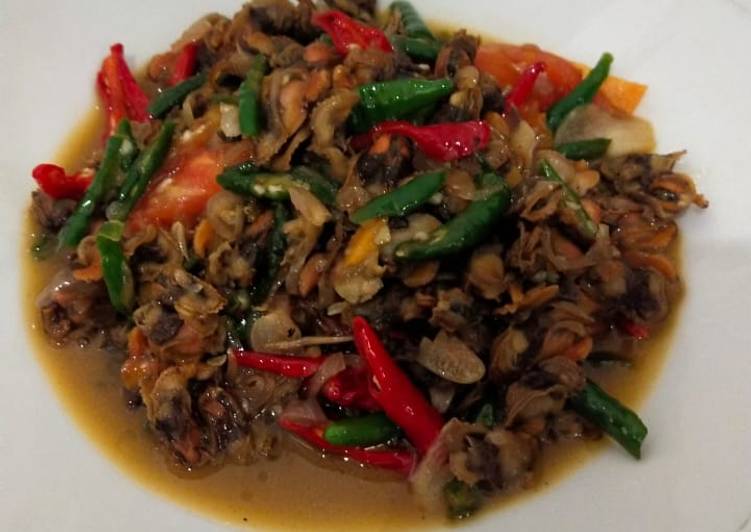 Kerang Cabe Hijau (Ga pakai ribet)