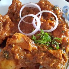 Bengali style Dry Chicken Curry/ Kosha Murgir Mangsho A picture of Bengali style Dry Chicken Curry/ Kosha Murgir Mangsho.