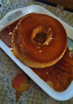 Una foto de Flan Casero Súper Fácil