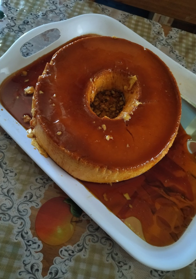 Una foto de Flan Casero Súper Fácil