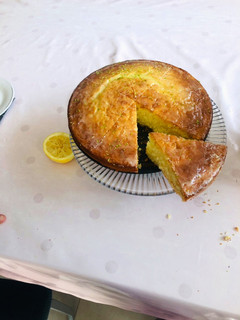 Une photo de Gâteau au citron basique