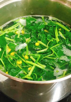 Foto resep Sayur bayam recook mba Josephine octora (wanda)