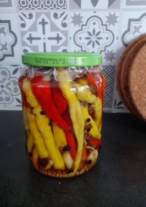 Pepperoni savanyúság télire recept fotója