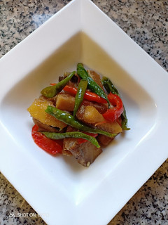 Foto resep Ikan Asin Cabe Ijo