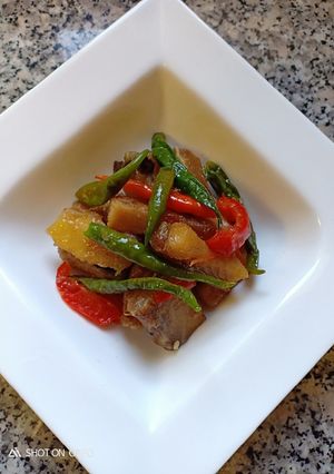 Foto resep Ikan Asin Cabe Ijo