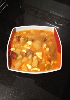 Foto principal de Patatas con chorizo o a la "riojana" a mi modo ☺️