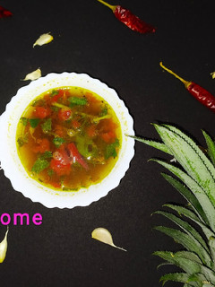 A picture of அன்னாசிப் பழ ரசம் (Annaasi pazha rasam recipe in tamil).