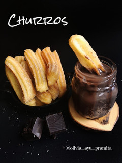 Foto resep 76. Churros Saus Coklat Ala Dapur Ricke