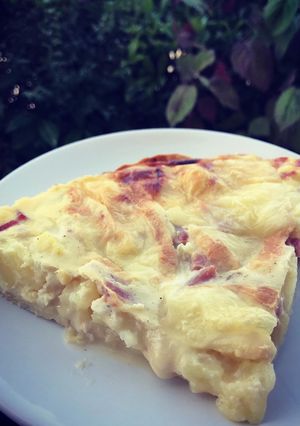 Une photo de Tarte au maroilles revisitée