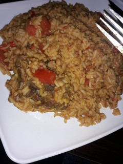 A picture of Rice and beans porridge.