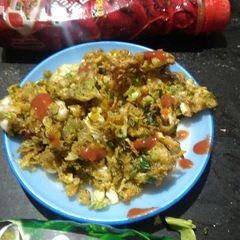 A picture of Cabbage fritters.