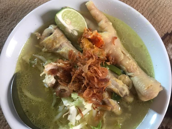 Resep Soto Ayam ceker jawa, Sempurna