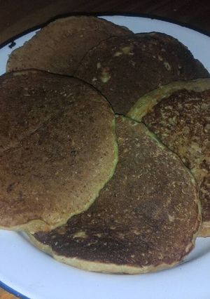 Una foto de Pancakes de avena y zanahoria