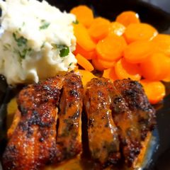 A picture of Duck A L'Orange.